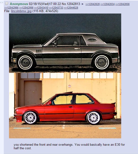4chan Has Redesigned The Lincoln Continental MkVI And The Results Are Brilliant