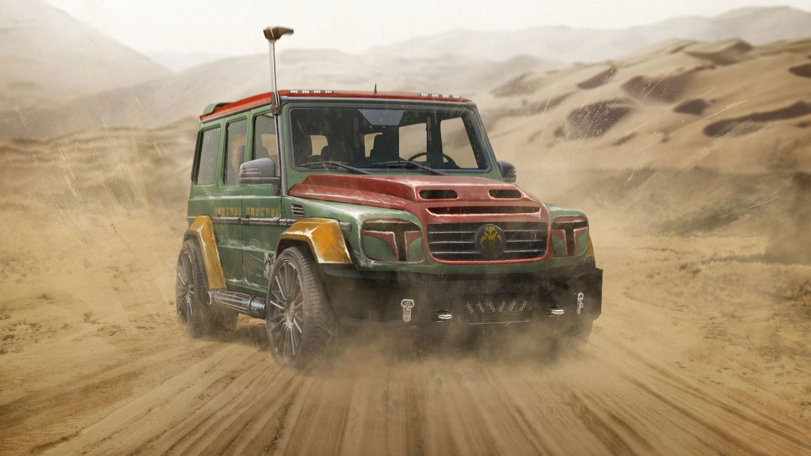 If The Characters From Star Wars Drove Modded Cars, Here's How They'd Look