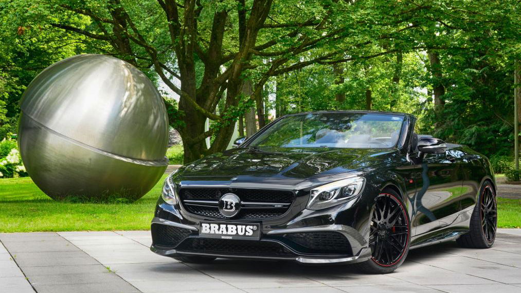 The Brabus 850 6.0 Cabrio Is Officially The Fastest Way To Destroy Your Hair In A Car
