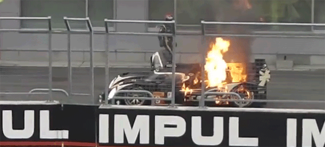 12 Times Motorsport Got Too Hot To Handle