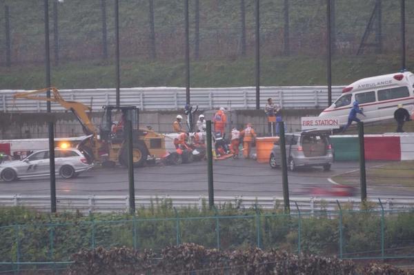 Update #3: Jules Bianchi Unconscious And Taken To Hospital After Horrific Japanese GP Crash