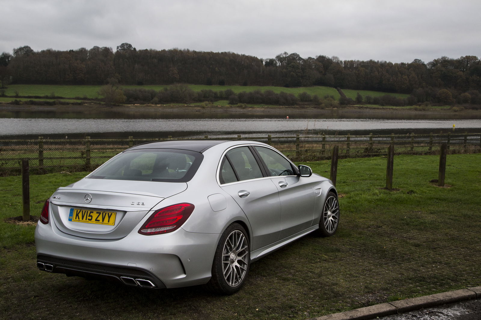 The C63 has been criticised for looking too restrained from the outside, but this does give the car sleeper potential...