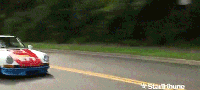 Compare F1, GP2, GP3 And Porsche Supercup Cars As They Tackle Eau Rouge 