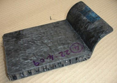 This cross section gives you an idea of how this innovative recycled material goes together 