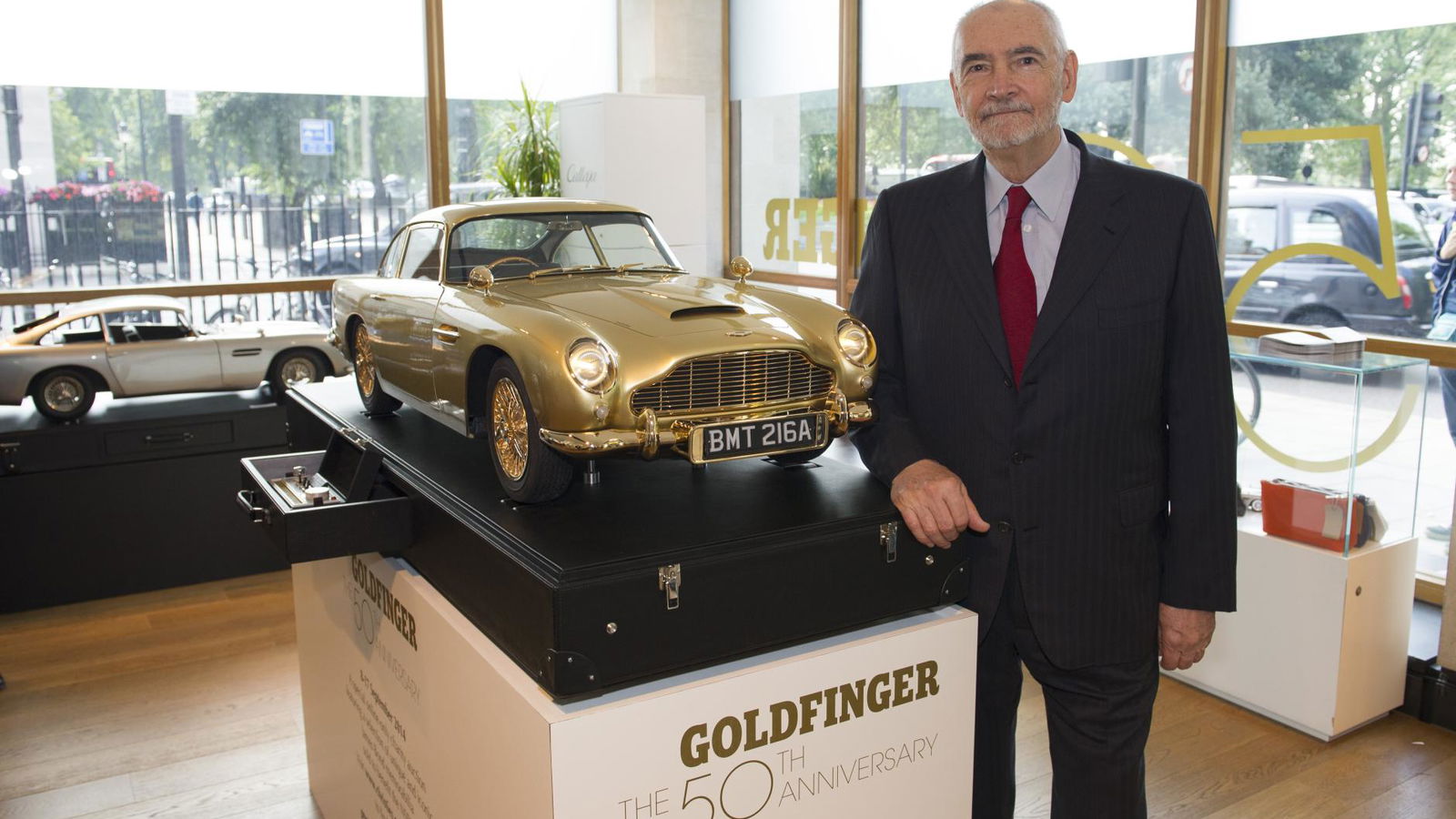 This Incredible Gold-Plated Aston Martin DB5 Model Just Set Someone Back £55k 