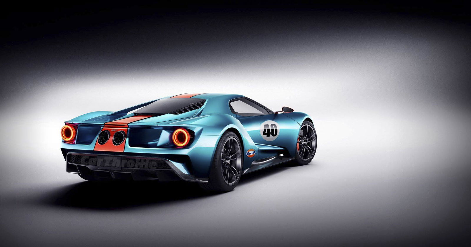This Is How Awesome The New Ford GT Would Look With A Gulf Livery