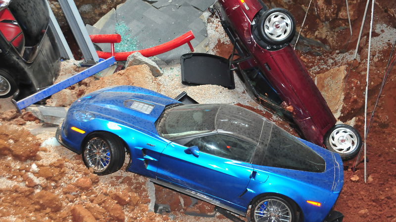 The Corvette Museum Is Filling In That Massive Sinkhole