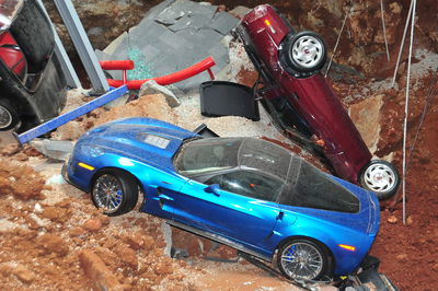 The Corvette Museum Is Filling In That Massive Sinkhole