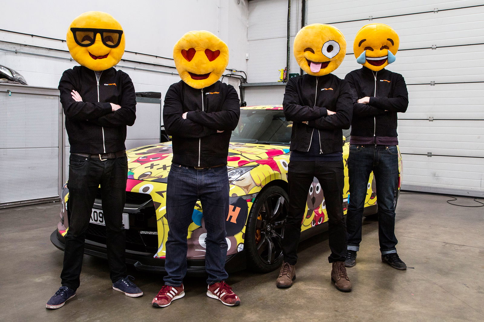 Introducing The EmojiTR: Team Car Throttle's Official Gumball 3000 Car