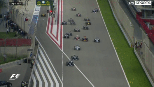 10 Stunning Clips Of F1 Cars Kicking Up Sparks