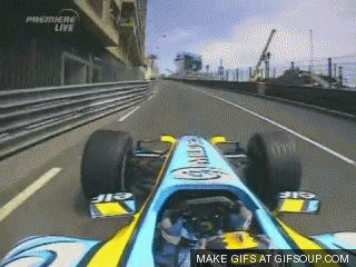 18 Spectacular Gifs Of F1 Racing Around Monaco