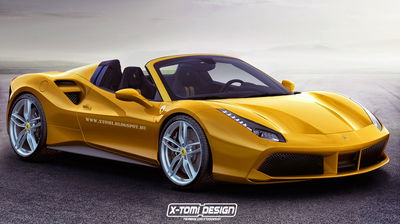 Here's How Hot The Ferrari 488 GTB Spider Could Look