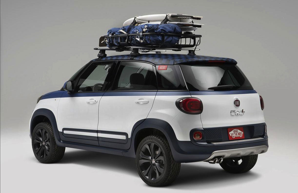 The Fiat 500L Vans Concept Is The Only Way To Combine Your Love Of Shoes, Cars And Surfing
