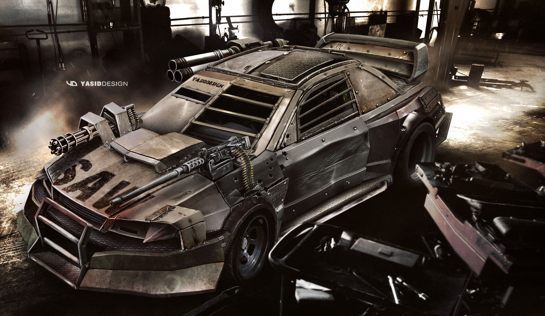 9 Mad Max Car Renders That Should've Made The Movie