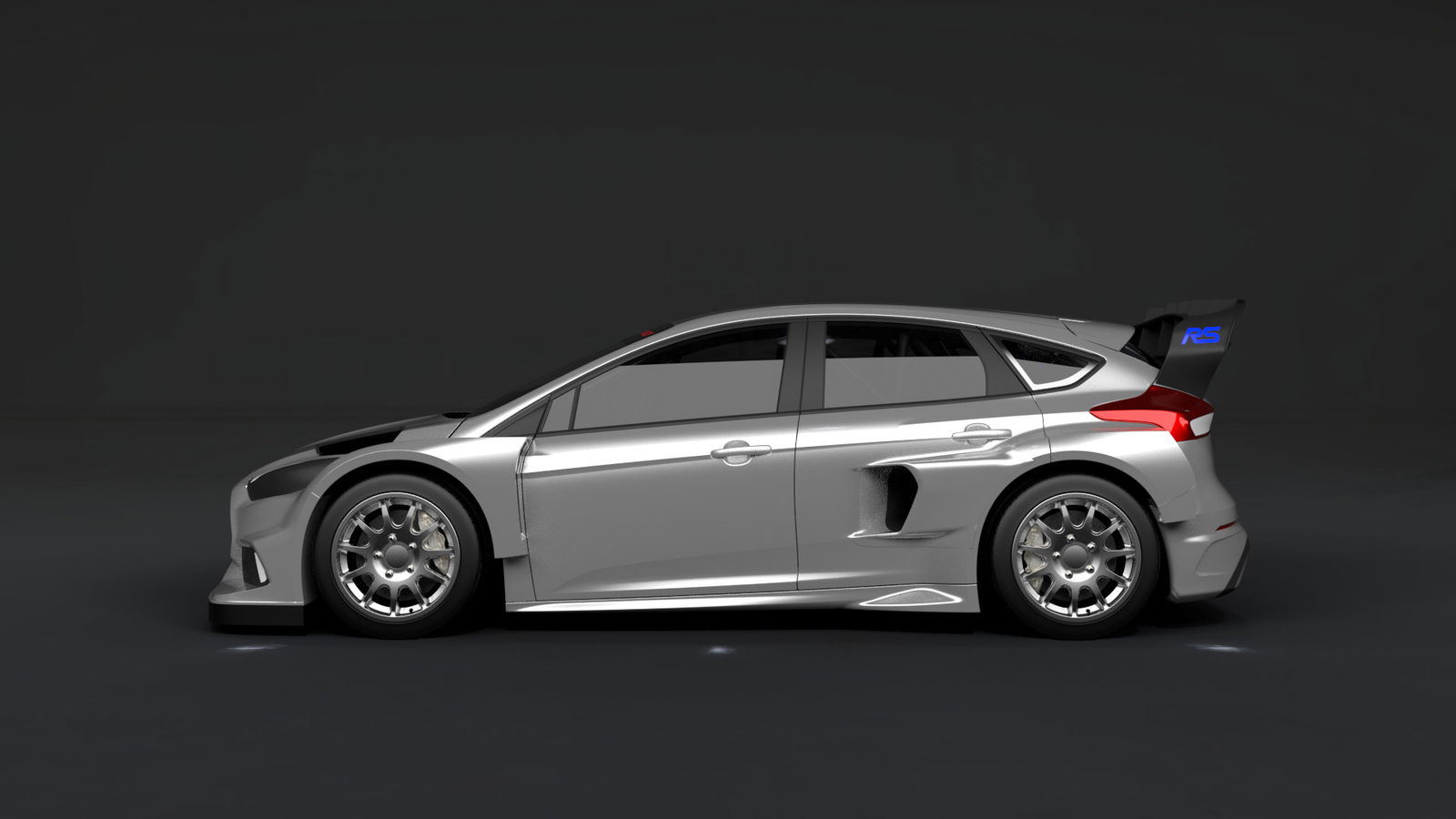 Ken Block’s New 600bhp Ford Focus RS Rallycross Machine Looks Mean As Hell