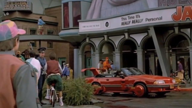 A hybrid, flying Foxbody. Because why not? 