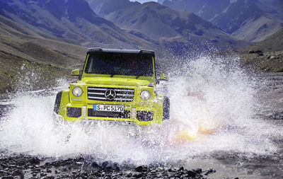 Watch The Brilliantly Ridiculous Mercedes G500 4x4² In Action