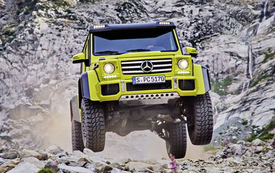 Watch The Brilliantly Ridiculous Mercedes G500 4x4² In Action