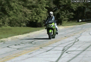 These 18 Ridiculous Gifs Show The Pros And Cons Of Motorcycling