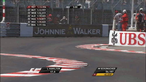 18 Spectacular Gifs Of F1 Racing Around Monaco