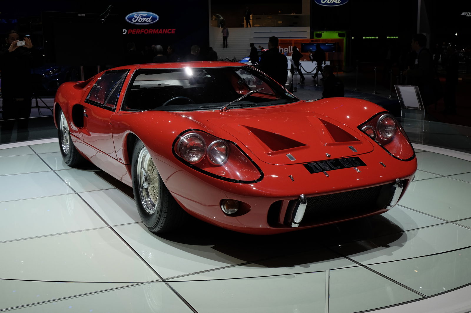 The MkIII has four headlamps and the rear part of the body is expanded
