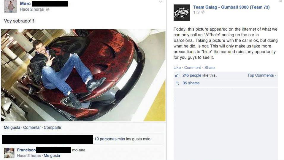 Update: Sitting On Another Man's Unique McLaren P1 Shows A Complete Lack Of Respect 