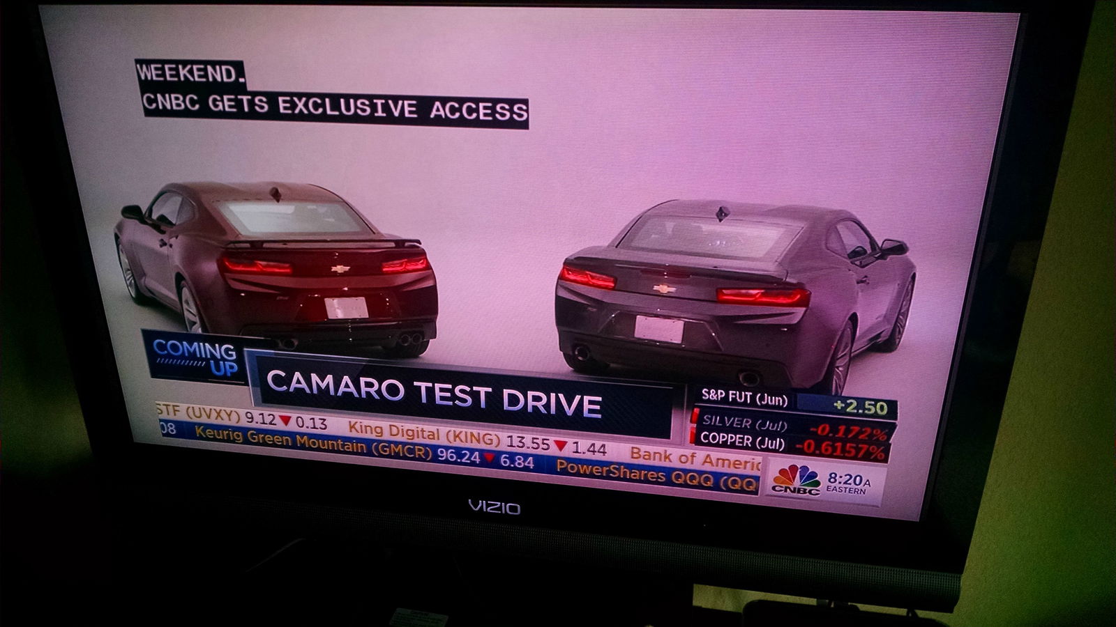 Check Out The 2016 Chevrolet Camaro A Day Early Thanks To This Unexpected TV Appearance