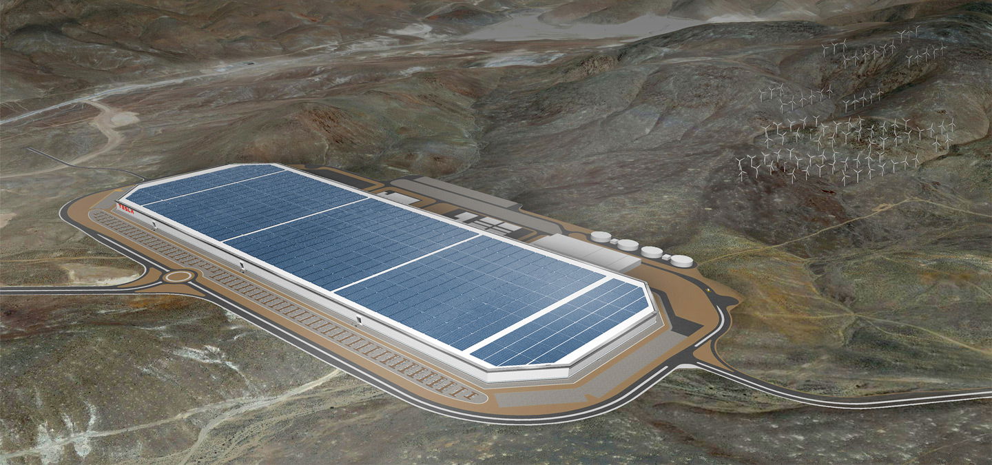 Your move, Tesla Gigafactory...