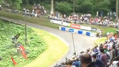 How A Racing Driver Escaped This 120mph Hill Climb Crash With Just A Broken Cheek Bone Is A Miracle