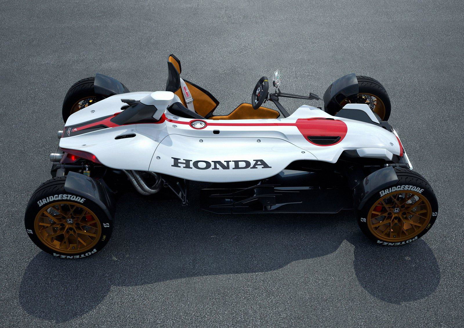 The Honda Project 2&4 Concept Is A MotoGP-Engined Ariel Atom Killer 