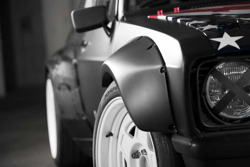4 Facts About Ken Block's Obscenely Cool Gymkhana Escort 