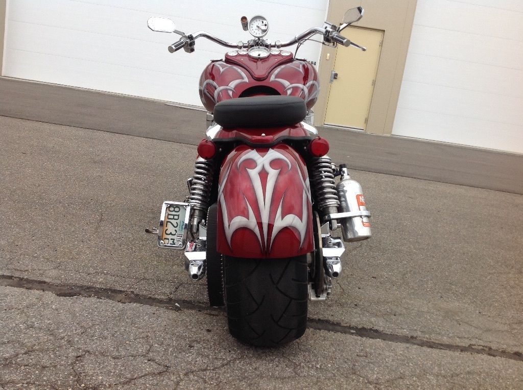 This 500bhp V8 Motorcycle Is A Two-Wheeled Muscle Car