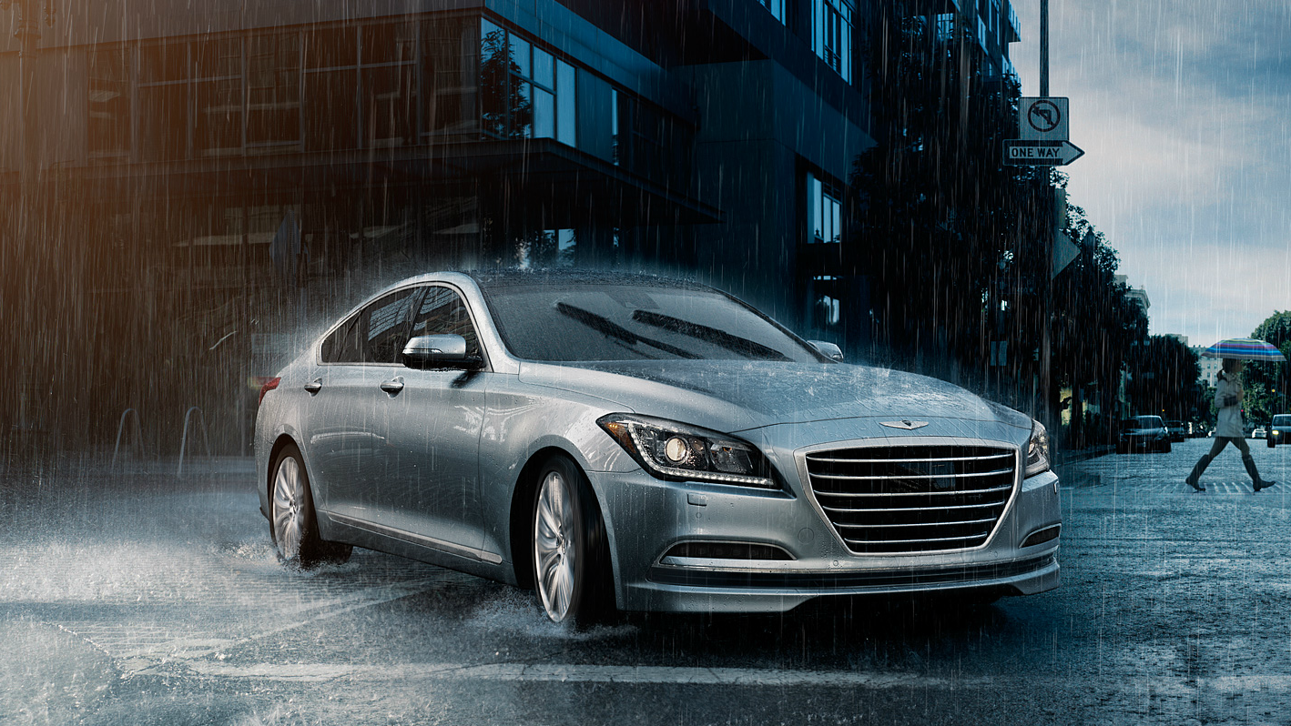 The New Hyundai Genesis Slows You Down When It Spots A Speed Camera