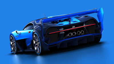 Bugatti's Vision Gran Turismo Project Looks Like A Fully Riced Veyron