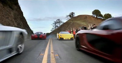 Watch The GTA Spano Supercar From The Need For Speed Movie Go Up In Flames