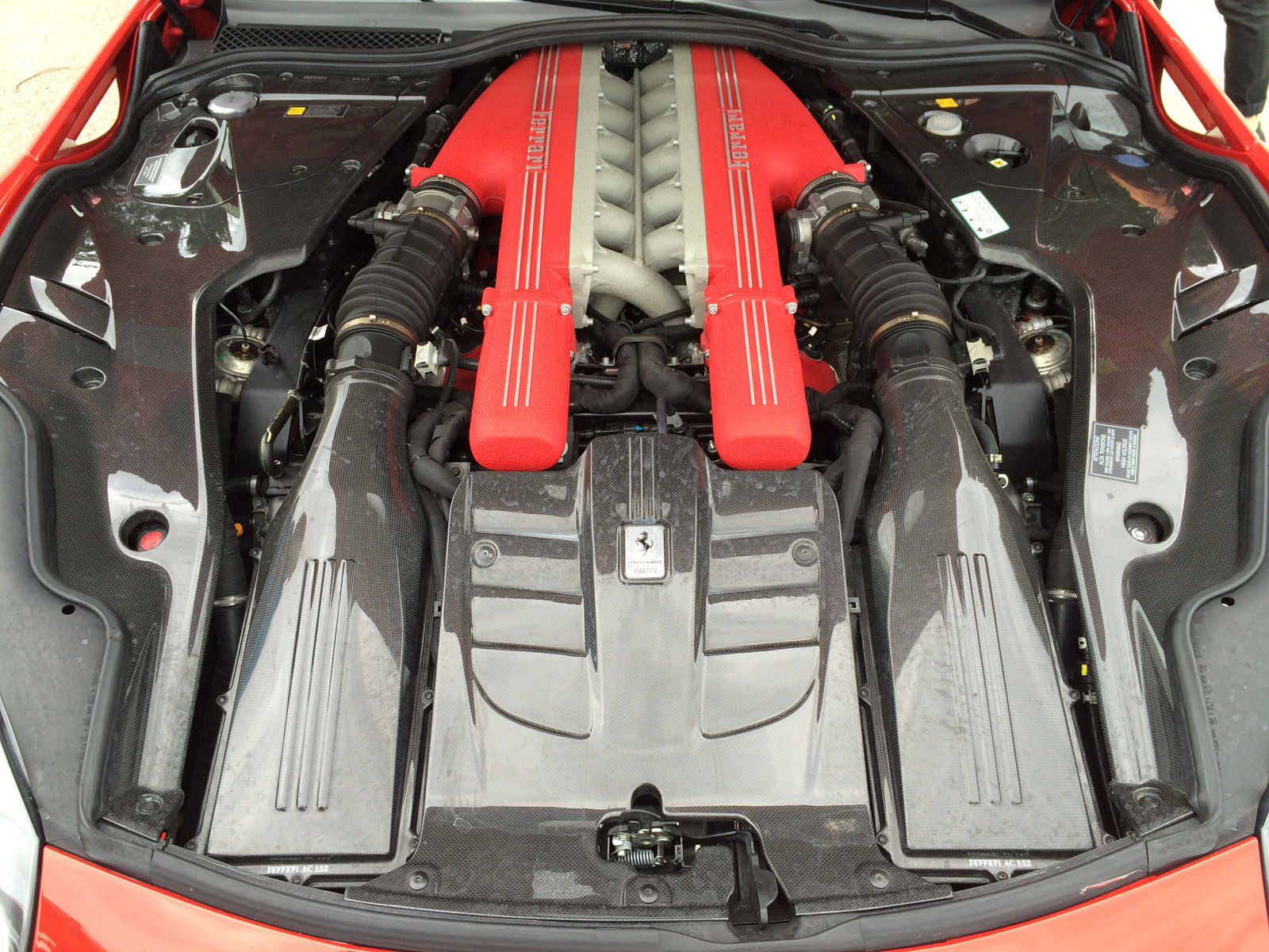 Ferrari F12 Berlinetta V12 engine