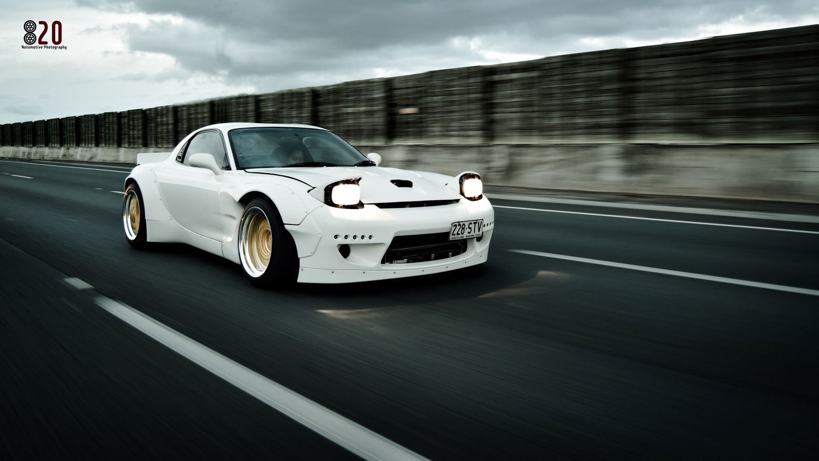 It Took 1 Year And Lots Of Coffee For Leo To Finish His Rocket Bunny RX-7 Transformation At Home