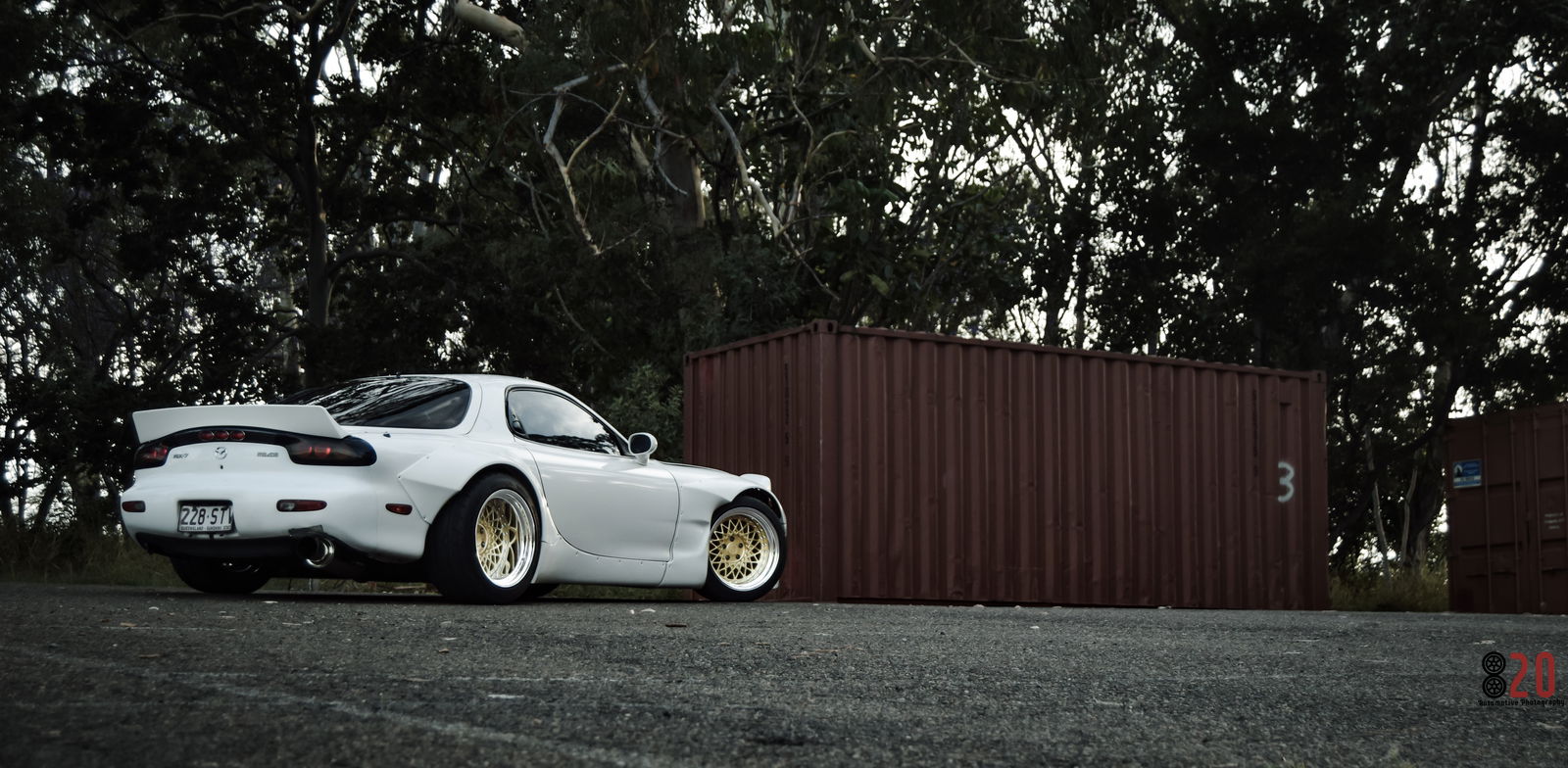 The car apparently scrapes quite a lot, but still looks functional