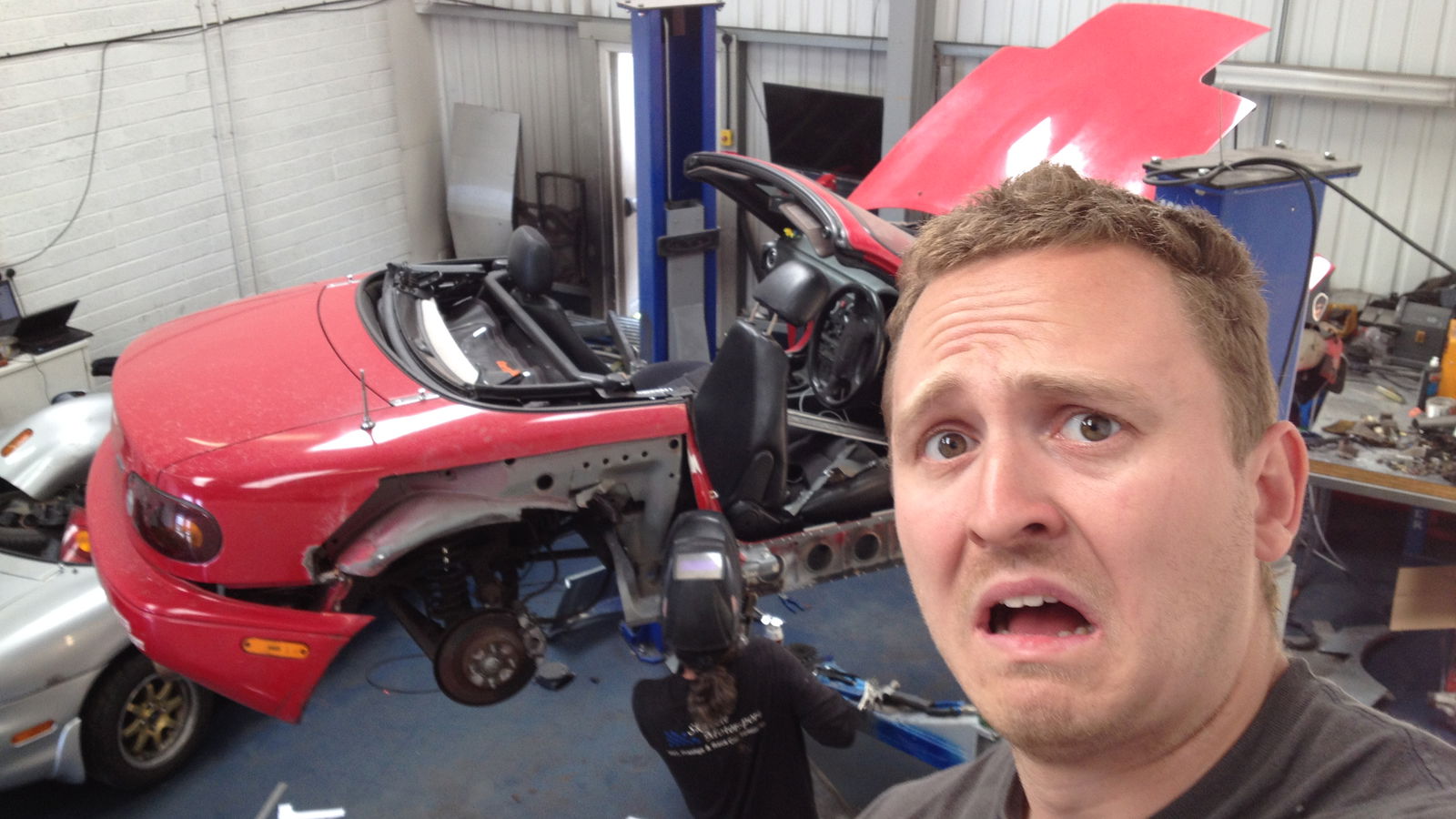This Is What A Rust Repair Job Looks Like On A Condemned Mazda MX-5 