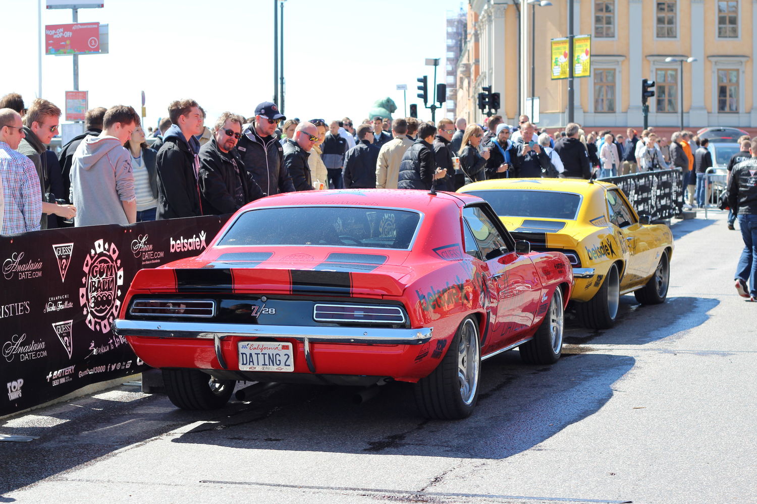 Team AnastasiaDate.com & AsianDate.com's 1969 Camaro Z/28s