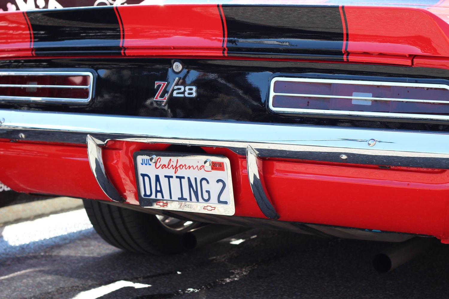 That numberplate!