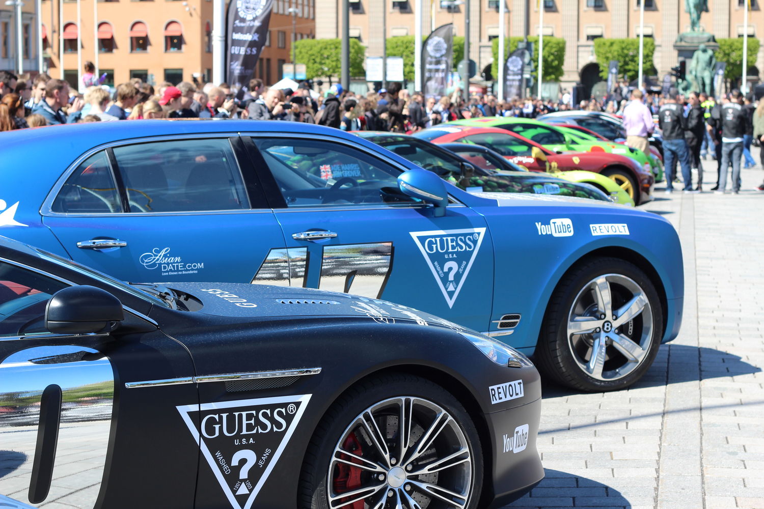 Nice to see British car manufacturers Aston Martin and Bentley being represented