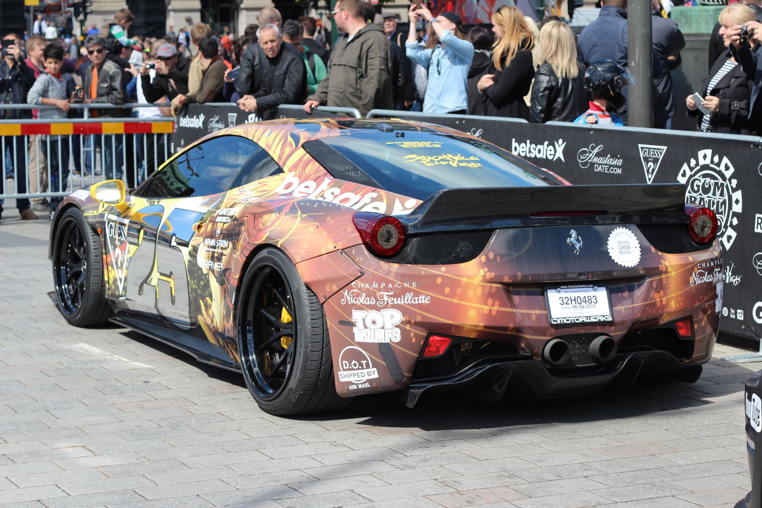 My personal favourite Gumball car: Team Anime's Liberty Walk 458