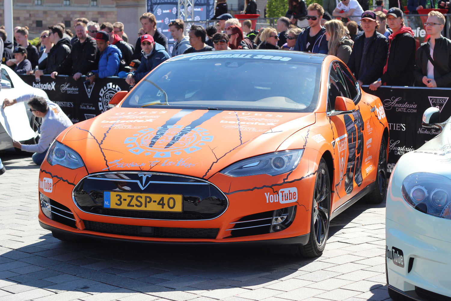 And finally, a Tesla Model S P85D hoping to stay within range of a Supercharger