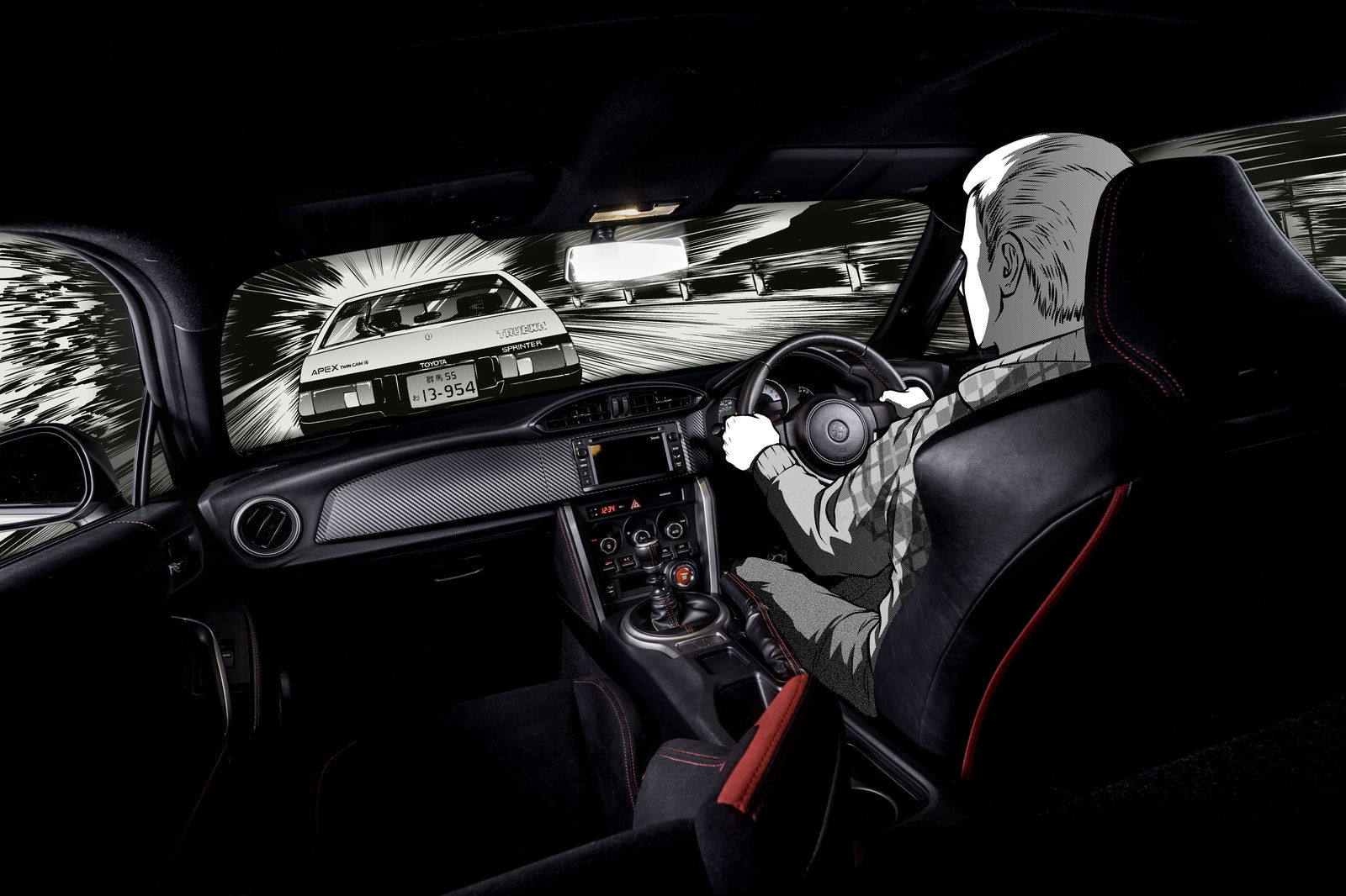 The Toyota GT86 Initial D Concept Is An Awesome Car-Based Manga Celebration 