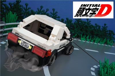 Petrolheads Unite: This Awesome Initial D Lego Set Needs Your Support 