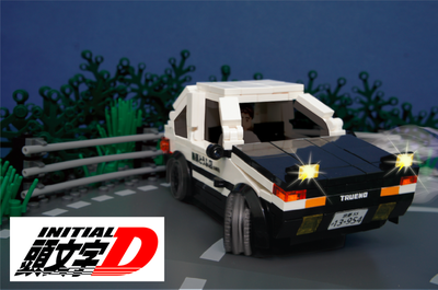 Petrolheads Unite: This Awesome Initial D Lego Set Needs Your Support 