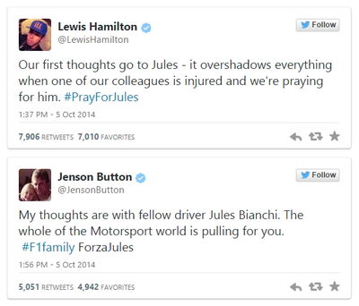 Motorsport’s Beautiful And Touching Tributes To Jules Bianchi 