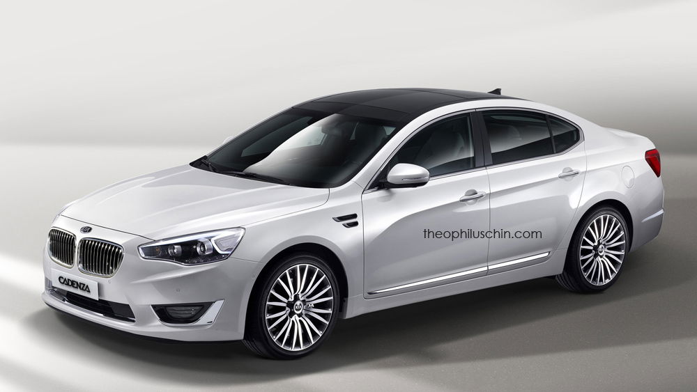 Add A Kidney Grille To A Modern Kia And You've Got Yourself A Budget Bimmer