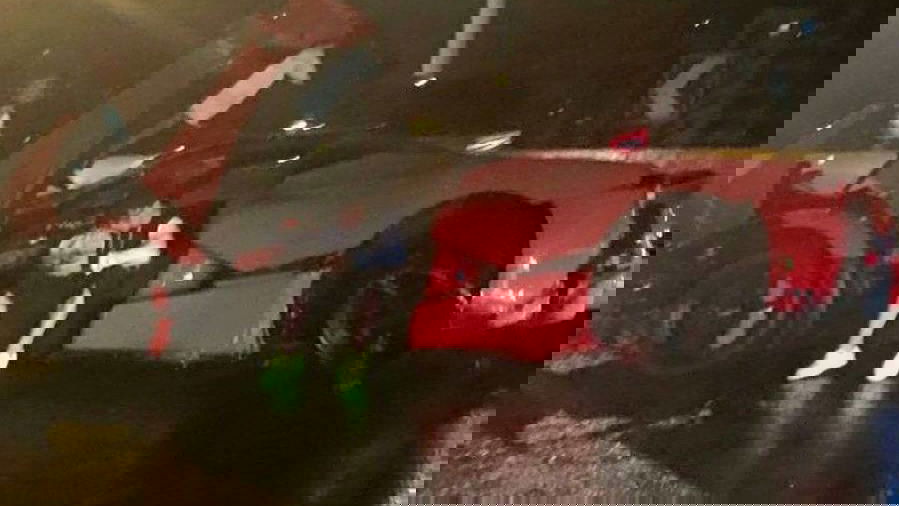 Man Wearing Ridiculous Shoes Wrecks LaFerrari In Shanghai 